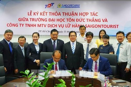 Saigontourist hợp tác với Đại học Tôn Đức Thắng đào tạo nhân lực chất lượng cao