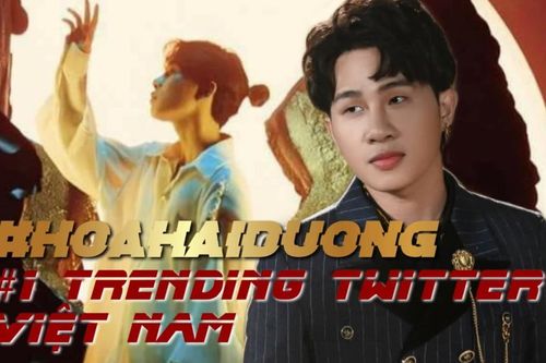 Sau đúng 45 phút công bố, từ khóa 'HoaHaiDuong' của Jack chạm mốc #1 trending Twitter