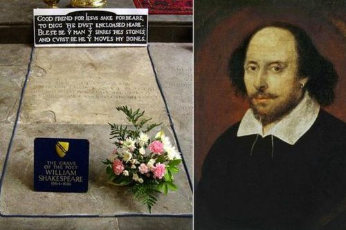 Hé lộ bí ẩn hộp sọ của William Shakespeare có thể đã bị đánh cắp