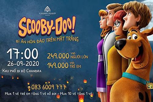 'Khám phá hòn đảo bí ẩn cùng Scoobydoo' tại Champa Island Nha Trang