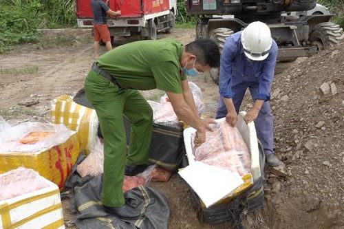 Tiêu hủy lô hàng 350 kg trứng gà non không rõ nguồn gốc xuất xứ