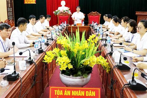 Xây dựng ngành Tòa án vững mạnh toàn diện