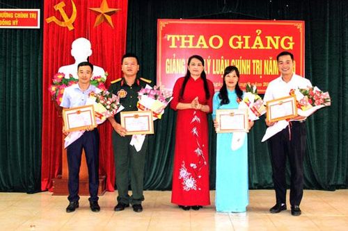 Thao giảng giảng viên lý luận chính trị năm 2020