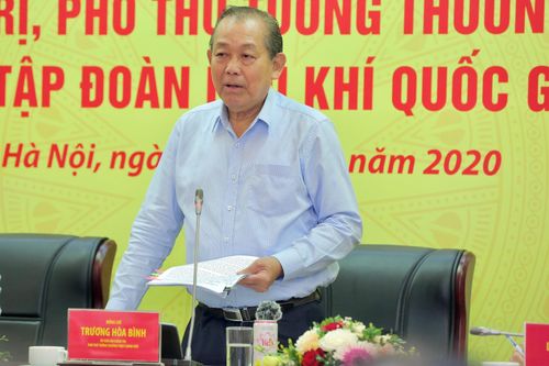 Phó Thủ tướng Trương Hòa Bình: Để đạt mục tiêu tăng trưởng năm 2020, rất cần có sự đóng góp to lớn của các Tập đoàn, trong đó có PVN