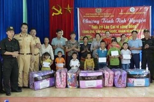 Tuổi trẻ Công an tỉnh Lào Cai tình nguyện hướng về cơ sở