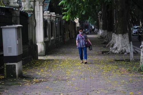 Đẹp nao lòng khoảnh khắc phố phường Hà Nội vào thu