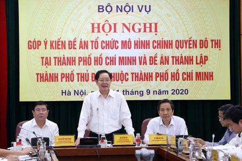 Góp ý Đề án chính quyền đô thị TPHCM và lập TP Thủ Đức