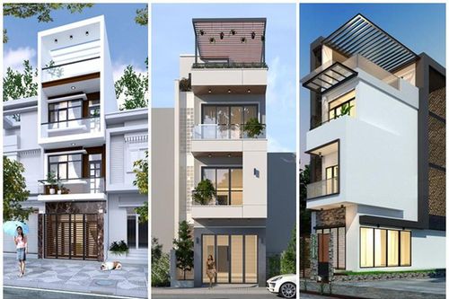 10 mẫu nhà 3 tầng 1 tum chi phí xây rẻ, đẹp hút mắt