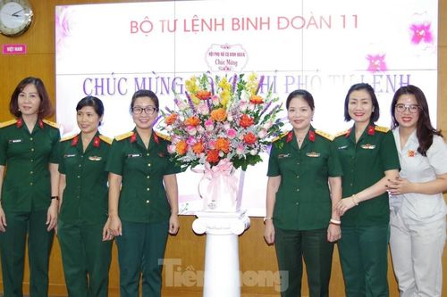 Bổ nhiệm trung tá Ninh Thu Trang giữ chức vụ Phó Tư lệnh Binh đoàn 11