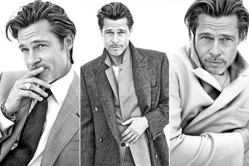 Brad Pitt cực phong độ khi làm người mẫu tuổi 57