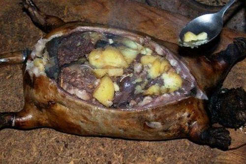 Sự thật tàn nhẫn đằng sau món đá nóng nhồi bụng dê của người Mông Cổ
