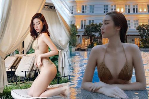 Đỗ Mỹ Linh diện bikini tạo dáng nóng bỏng chưa từng có, fan được phen nháo nhào thả tim
