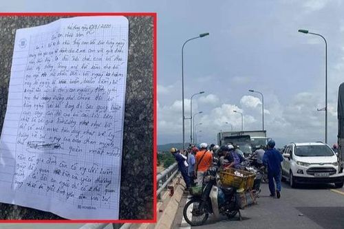 Người đàn ông để lại lá thư gửi con trai 2 tuổi rồi bất ngờ nhảy sông tự tử