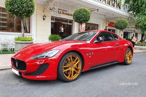 Maserati GranTurismo Sport 12 tỷ tại Sài Gòn độ 'chân mới'