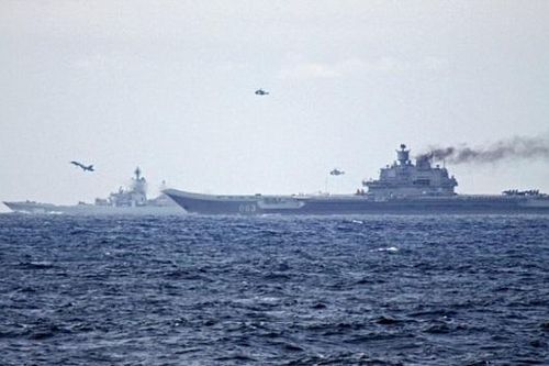 Loạt tàu chiến Nga xuất hiện giữa Syria và đảo Síp