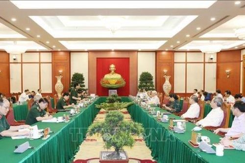 Bộ Chính trị tiếp tục làm việc với 6 Đảng bộ trực thuộc Trung ương về chuẩn bị đại hội