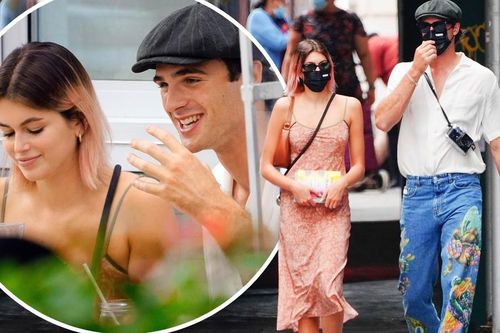 Kaia Gerber và tài tử Jacob Elordi liên tục là tâm điểm trên phố sau công khai hẹn hò