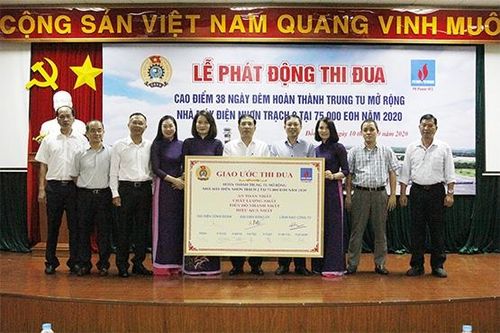 NT2: Phát động và Ký giao ước thi đua Trung tu mở rộng Nhà máy điện Nhơn Trạch 2 năm 2020