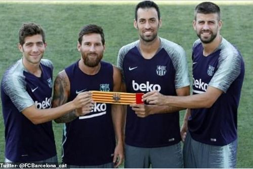 Messi tiếp tục giữ băng thủ quân Barca