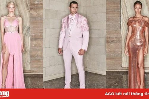 Versace mang màu sắc hội họa trừu tượng đương đại vào bộ sưu tập mới