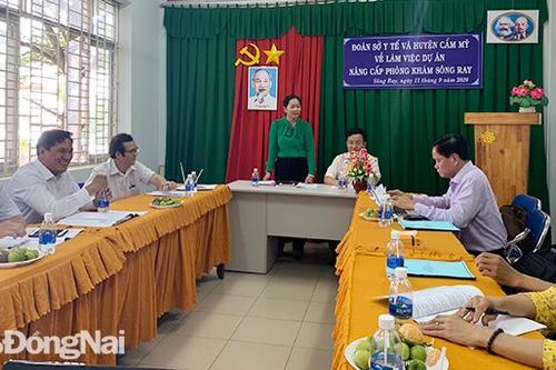 Nâng cấp Phòng khám đa khoa Sông Ray thành cơ sở 2 của Trung tâm Y tế huyện Cẩm Mỹ