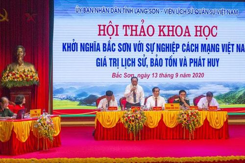 Hội thảo khoa học về Khởi nghĩa Bắc Sơn