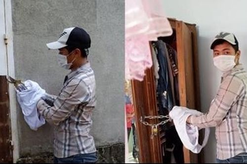 Đem tiền lấy trộm được cho hàng xóm vay
