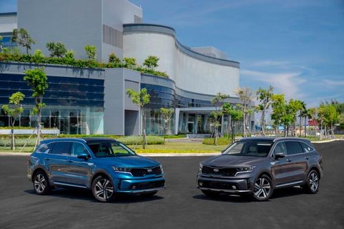 Ngắm Kia Sorento vừa xuất xưởng, giá khởi điểm hơn một tỷ đồng