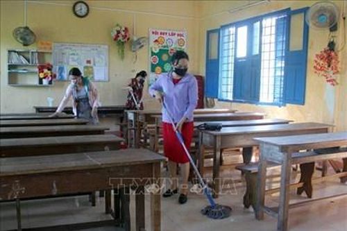 Tăng cường phòng, chống dịch bệnh trong trường học