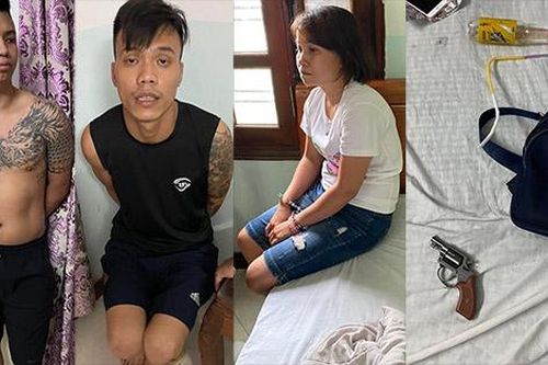 Bắt bà trùm cho vay nặng lãi, chỉ đạo giang hồ mang súng bắt cóc con nợ