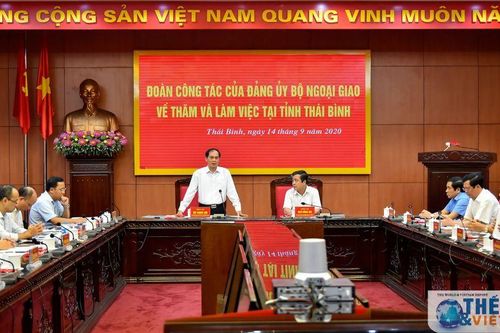 Bộ Ngoại giao phối hợp với tỉnh Thái Bình tích cực triển khai công tác đối ngoại