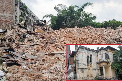 Phá dỡ biệt thự cổ nhường chỗ cho dự án đường nghìn tỷ