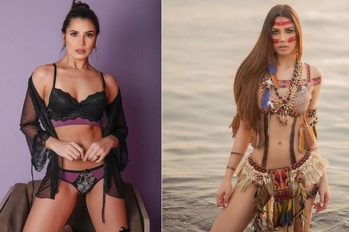 Không thể rời mắt trước đường cong 'bỏng rẫy' của tân Hoa hậu Trái đất Brazil
