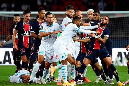 PSG thất bại 0 - 1 sau màn 'hỗn chiến' có tới 5 thẻ đỏ trước đại kình địch Marseille