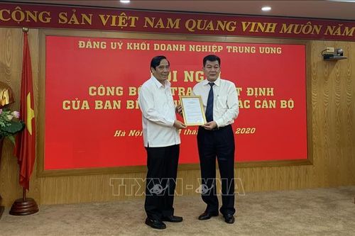 Đồng chí Nguyễn Đức Phong giữ chức Phó Bí thư Đảng ủy Khối Doanh nghiệp Trung ương