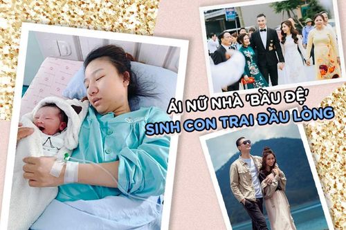 Ái nữ nhà 'Bầu Đệ' sinh con trai đầu lòng, nam vương Nguyễn Văn Sơn xúc động: Huy chương vàng cho cả 2 mẹ con!