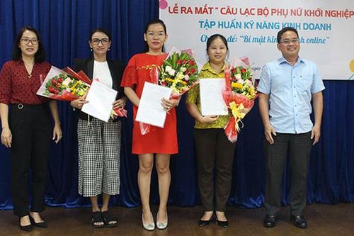 Ra mắt 'Câu lạc bộ phụ nữ khởi nghiệp'