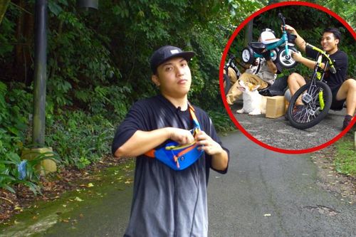 YouTuber NTN thả dốc mạo hiểm bằng xe cút kít từ đỉnh núi có nhiều khúc cua 'tử thần'