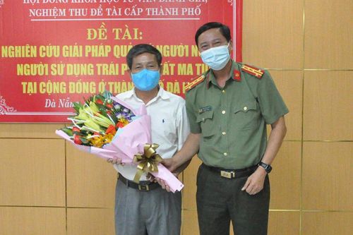 Nghiệm thu đề tài khoa học cấp thành phố về giải pháp quản lý người nghiện, người sử dụng ma túy