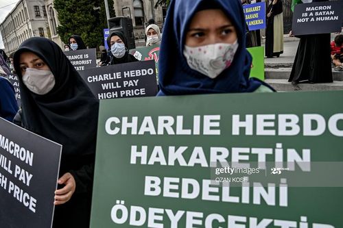 Thổ Nhĩ Kỳ: Biểu tình phản đối tòa soạn Charlie Hebdo