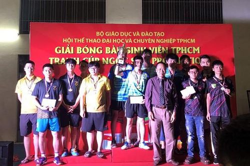 Khởi động giải Bóng bàn học sinh, sinh viên TP. HCM