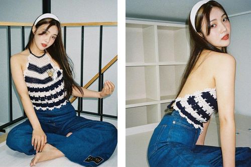 Biến hóa cùng quần jeans khéo léo như cô nàng Joy (Red Velvet)