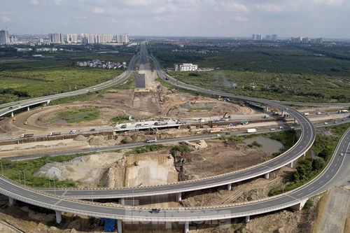 Toàn cảnh đại công trường 402 tỷ đồng nối vành đai 3 với cao tốc Hà Nội - Hải Phòng