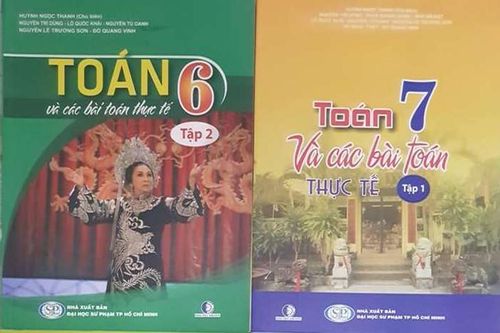 Sách toán in hình nghệ sĩ cải lương, sách văn 16 năm ghi sai tên tác giả