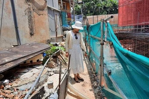 'Siêu dự án' chung cư bị tố lấn chiếm đất, đào hầm sát vách nhà dân