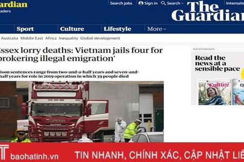 Truyền thông thế giới quan tâm phiên tòa xét xử 7 bị cáo liên quan vụ 39 nạn nhân tử vong trong container ở Anh mở tại Hà Tĩnh