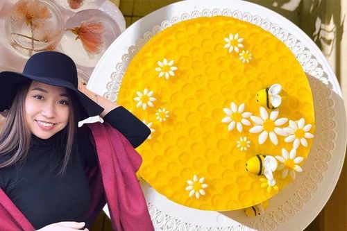 Đến nấu cơm cũng phải tra google, 'chồng dạy như bố bảo', giờ 9X làm bánh đẹp mĩ mãn