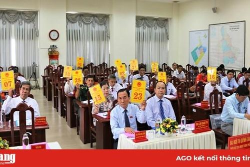 Châu Đốc: Miễn nhiệm, bầu bổ sung các chức danh thuộc thẩm quyền HĐND thành phố
