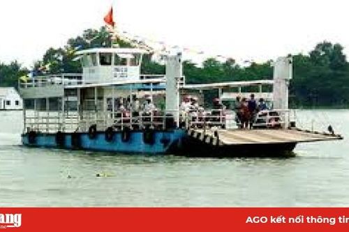 Tạm ngưng hoạt động phà Trà Ôn vào ban đêm đến hết ngày 27-9