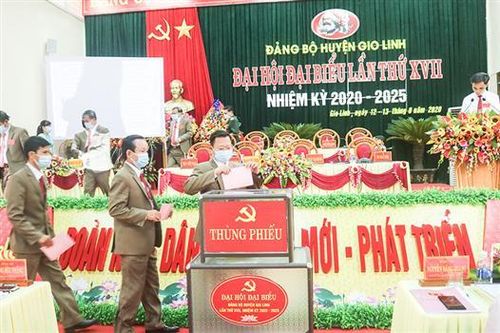 Thành công của đại hội cấp trên cơ sở là tiền đề quan trọng để tổ chức tốt Đại hội Đảng bộ tỉnh Quảng Trị lần thứ XVII, nhiệm kỳ 2020-2025